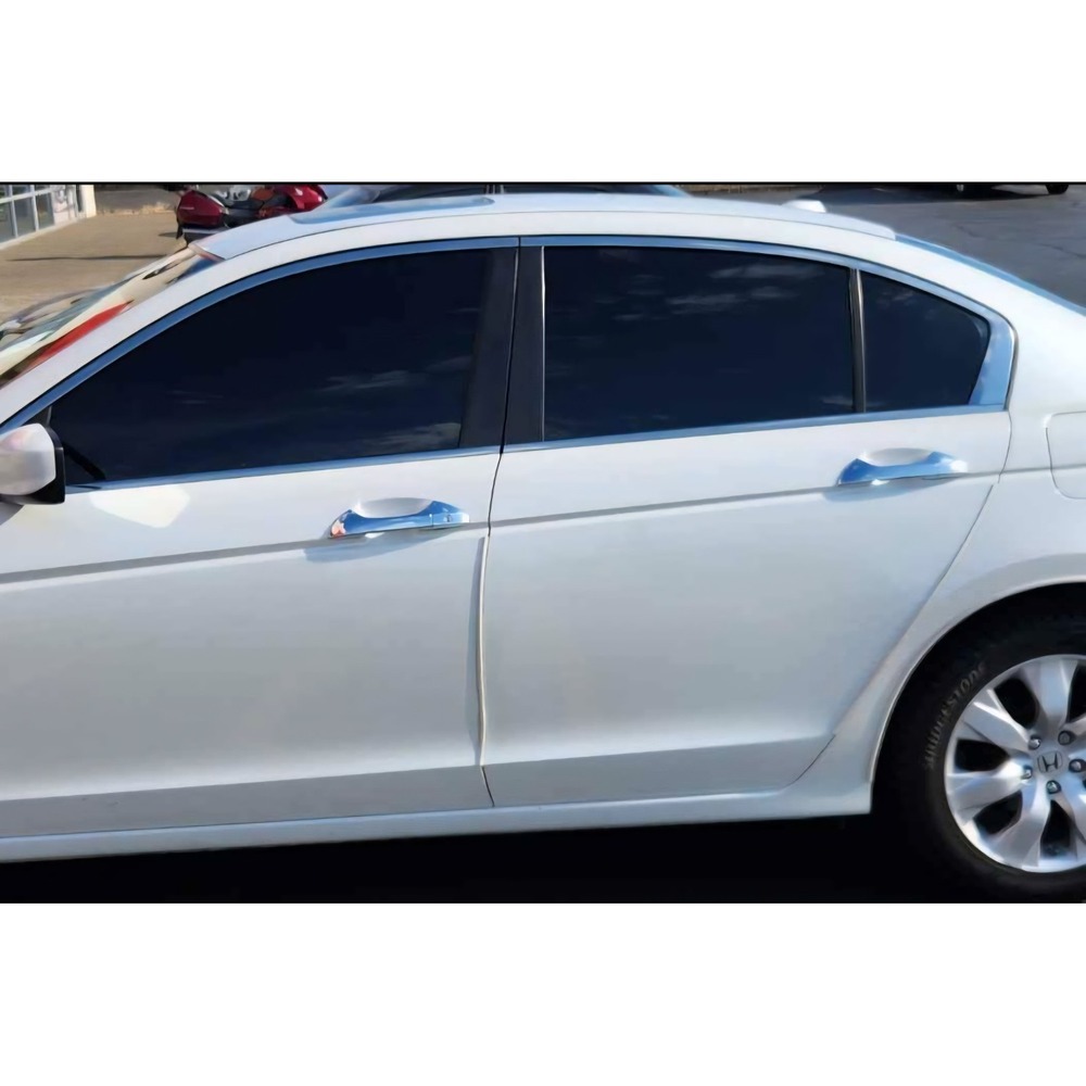 FOR 2008 2009 2010 2011 2012 HONDA ACCORD SEDAN CHROME DOOR HANDLE‎ COVER COVERS